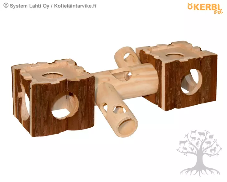 Kerbl Pet Jyrsijän Pesämökki Castle Nature - Pesämökit - 82786 - 1