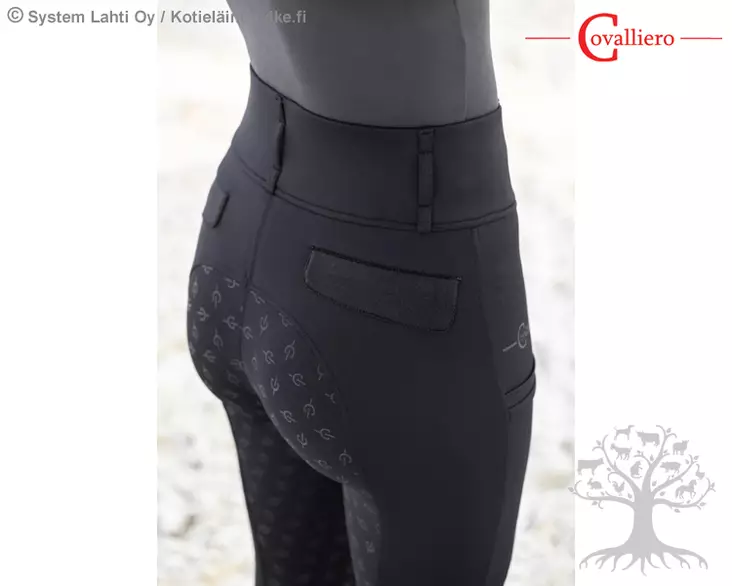 Covalliero Ratsastusleggingsit Full Grip HighWaist Black - CV Naisten Ratsastushousut - 3228286 - 1