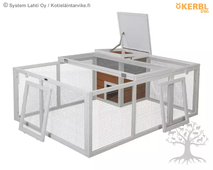 Kerbl Pet Ren 8-hoekig met Zonwering voordelig online bestellen Kerbl Pet Ren 8-hoekig met Zonwering voordelig online bestellen