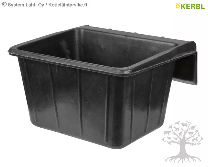 Kerbl Ruokintakaukalo Rubber for Hanging 20L - Ruokintakaukalot, Sangot - 323466 - 3