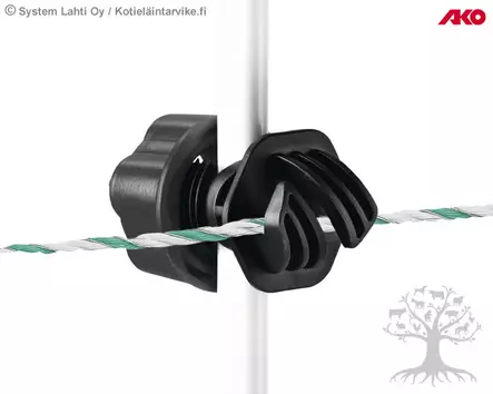 Ako Ruuvattava eristin Vario Plus 10kpl - Köysi- ja lankaeristimet - 441387 - 2