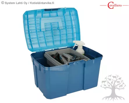 Kerbl Harjalaatikko Siena Navy/Blue - Grooming Boxes - 321757 - 2