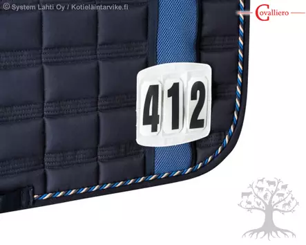 Covalliero Kisanumerolaatta 3-numeroa, Tarrakiinnitys - Kisanumerot - 321467 - 2