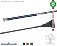 Fleck Jumping Whip Carbon Composite Leather Grip - Jumping Whips - 253002017 - 3