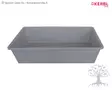 Kerbl Pet Cat Litter Box Grey - Top Open - 86167 - 1