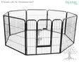 Kerbl Pet Dog and Puppy Outdoor Pen - Puppy Pens - 80577 - 1