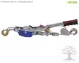 Kerbl Cable Pull with Ratchet 3m, 4000kg - Winches, Cable Pulls - 37117 - 1