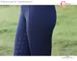 Covalliero Riding Tights Full Grip ClassicStar Navy - CV Kids Riding Breeches - 3224707 - 3