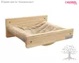 Kerbl Pet Kissan Riippukeinu Timber - Raapimapuut ja Kiipeilyseinät - 80917 - 1