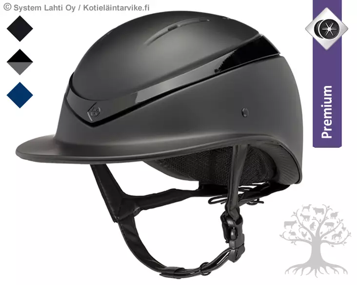 Charles Owen Riding Helmet Luna Wide Peak - Charles Owen Riding Helmets - 02090187 - 1