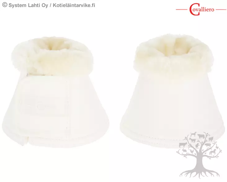 Covalliero Bell Boots Pelisa White - Bell Boots & Wraps - 3297657 - 1