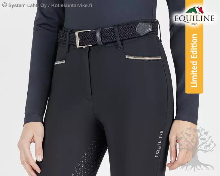 Equiline Limited Naisten Ratsastushousut Softshell B-Move Full Grip High Waist Gigafh - Equiline Naisten Ratsastushousut - N09077 - 1