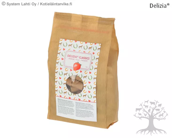 Kerbl Delizia Hevosnamit Treat Cube Classic Strawberry - Hevosnamit, Mysliherkut - 325057 - 8