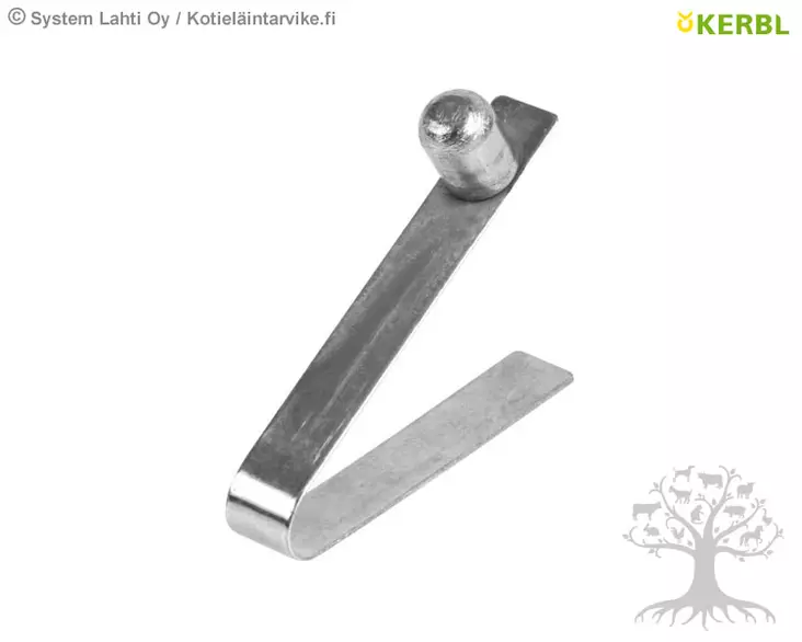 Kerbl Jousi 9mm Potkurautaan, 10kpl - Potkuraudat, Nenäpihdit - 1147 - 1