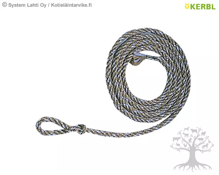 Kerbl Köysi 180cm/8mm, pieni silmukka - Riimut - 2957 - 1