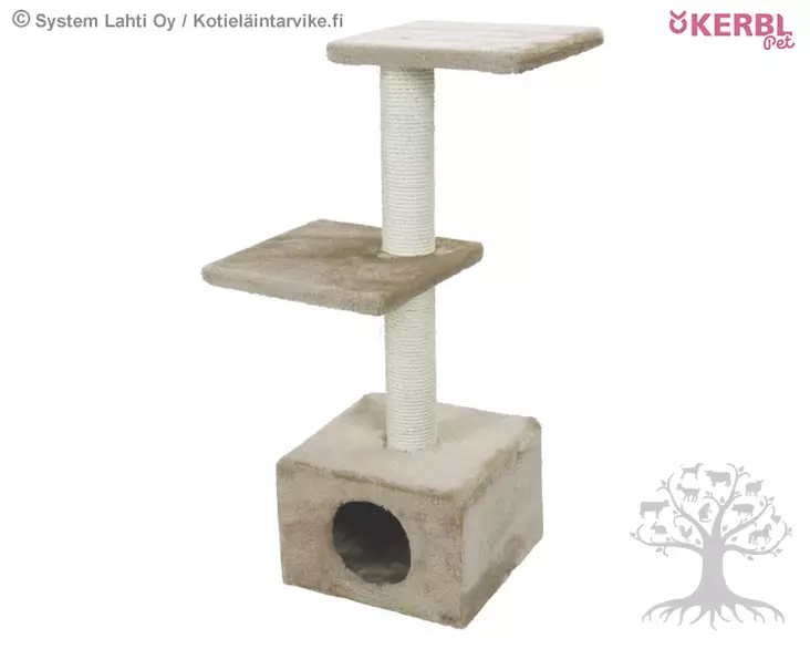 Kerbl Pet Kissan Raapimapuu Basic Beige - Raapimapuut ja Kiipeilyseinät - 81517 - 3