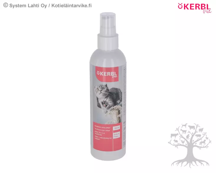 Kerbl Pet Valerian Play Spray 200ml - Catnip and Cat Grass - 80087 - 1