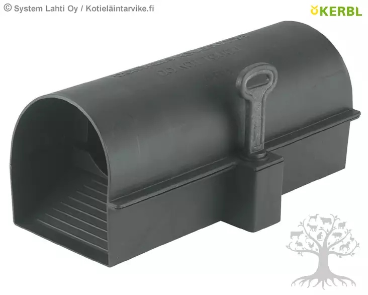 Kerbl Syöttilaatikko rotille BlocBox Plastic - Tuholaistorjunta - 299637 - 2