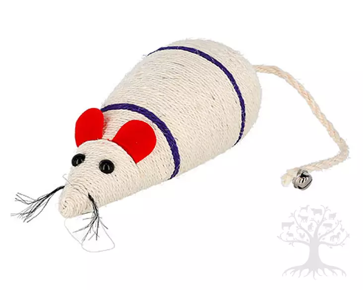 Kerbl Pet Cat Sisal Toy Mouse - Plush, Mice, Balls & Chasers - 81667 - 1