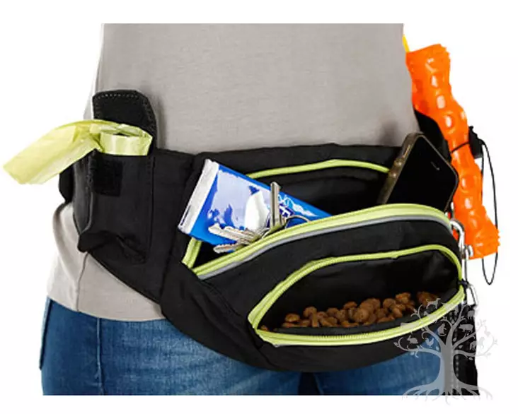 Kerbl Pet Training Waist Belt Active - Snack Bags - 81197 - 1