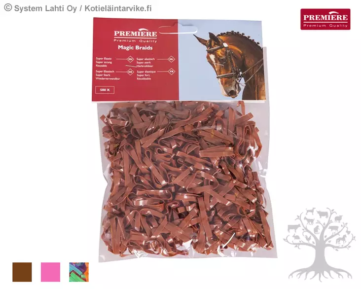 Premiere Letityskuminauhat Magic Braids - Braiding & Rubber Bands  - 741100-027 - 1