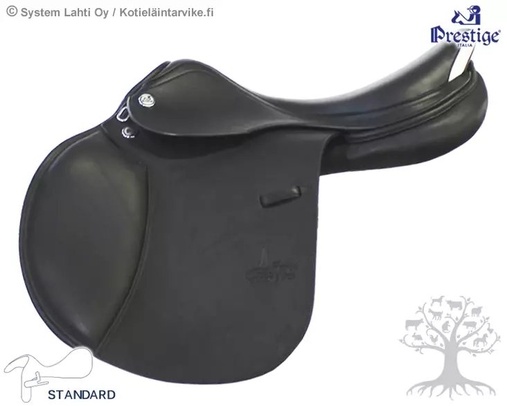 17/36, M Velcro Front Blocks, Black - Prestige Paris Classic - 1719216-MS17 - 1