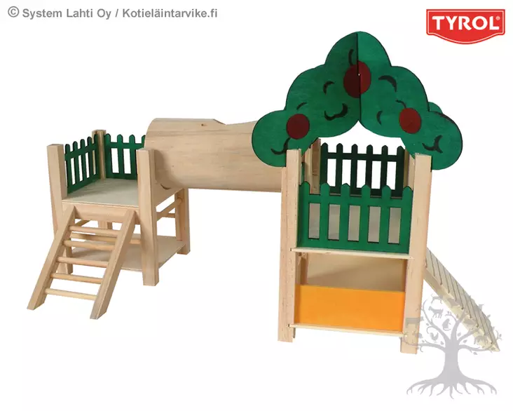 Tyrol Jyrsijän Kiipeilyteline Playground - Aktivointi, Viihdykkeet - 640477 - 1