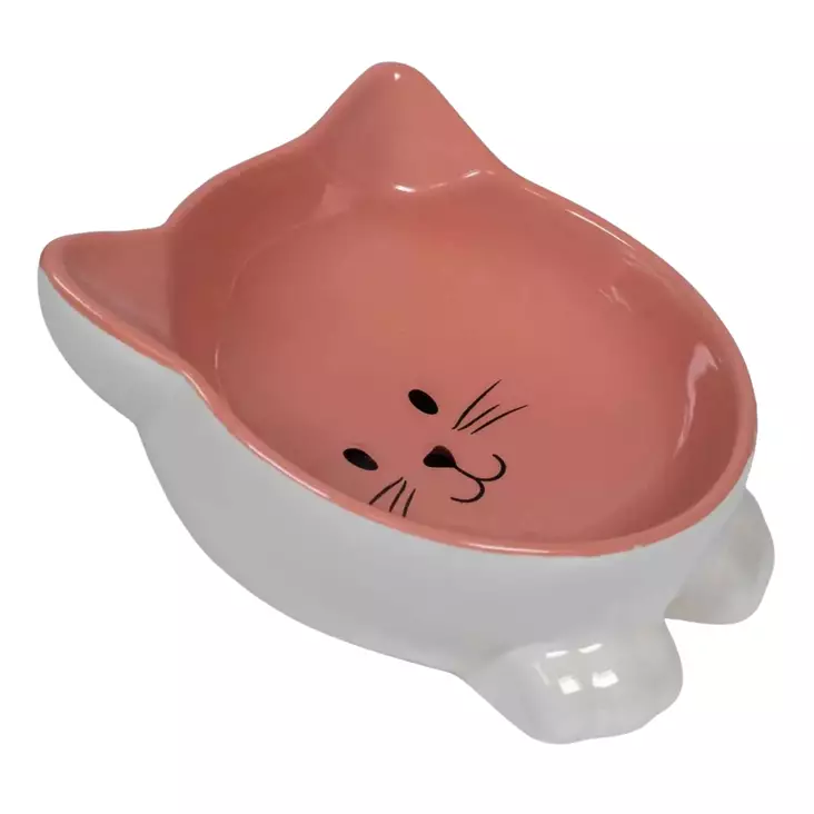 Ozami Keraaminen Korotettu Kuppi Cat Rosa - Keraamiset kupit - 785.0677 - 1