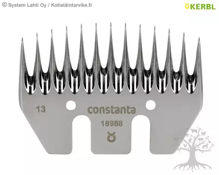 Kerbl Keritsimen alaterä Constanta, 13 teeth - Keritsimien varaterät - 18988 - 3
