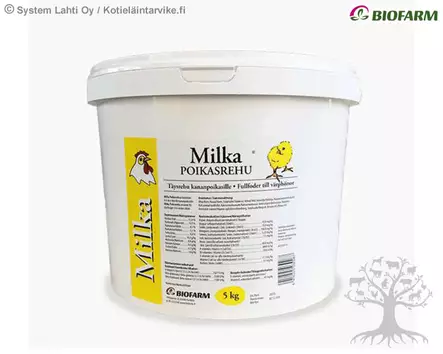 Milka Kanojen poikasrehu 5kg - Kanojen Rehut ja Herkut - 60108 - 1