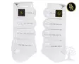 BR Koulusuojat Pro Max Strass Shiny White - Dressage Boots - 292084-08 - 3