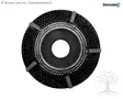 Demotec Vuolulaikka K Ø100mm - Hioma-, vuolu- ja viimeistelylaikat - 10DL68 - 1