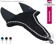 Equiline Ear Net Soundless Ruben Piping 88 - EQUILINE Ear Nets - E01044-88 - 2