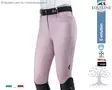 Equiline Limited Women's Riding Breeches Schoeller Full Grip High Waist Mauve - Equiline Women's Riding Breeches  - N08878 - 1