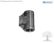 Monoflo Tee 90°, 1/2" Female - Accessories for water installation - 1196-8 - 1