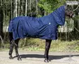 Wahlsten Sadeloimi Full Neck Navy Blue - Lite Turnout Rugs - 119008 - 2
