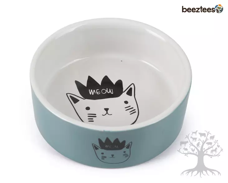 Beeztees Keraaminen Kuppi Cat Meow 350ml - Keraamiset kupit - 719108 - 1