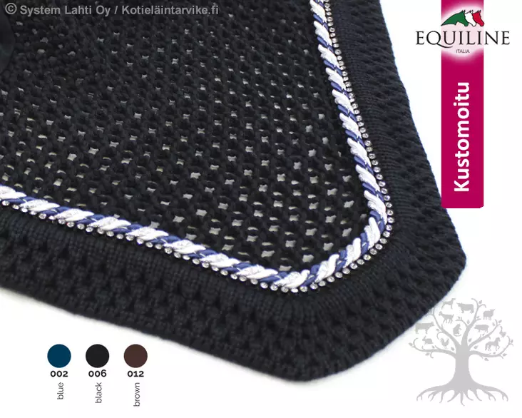 Equiline Ear Net Dell Piping 006+88 - EQUILINE Ear Nets - E01045-006-88 - 1