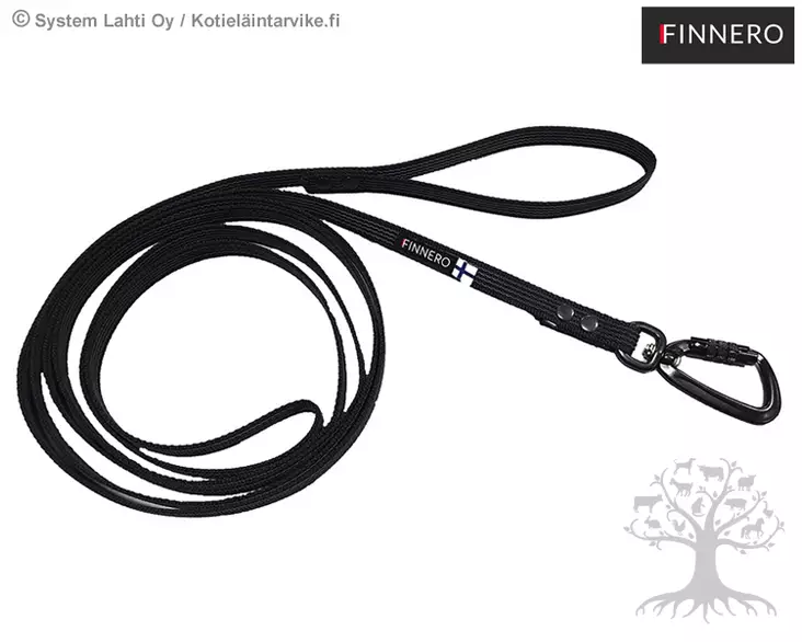 Finnero Rescue Anti-Slip Leash 2x300cm - Nylon Leashes - K22058 - 1