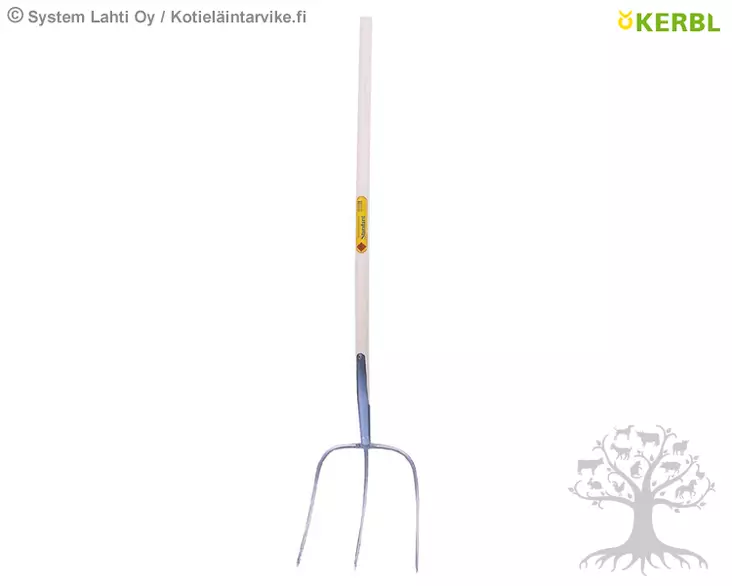 Kerbl Bedding Fork ABT Standard 3-tines, 30x30cm - Forks - 50108 - 1