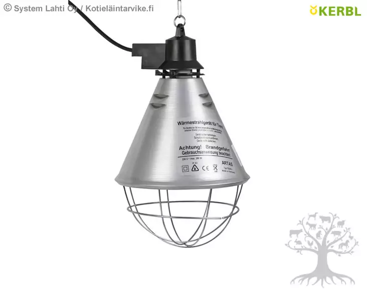 Kerbl Lämpölampun kupu 2.5m - Lämpölamput, suojakuvut - 2228 - 2