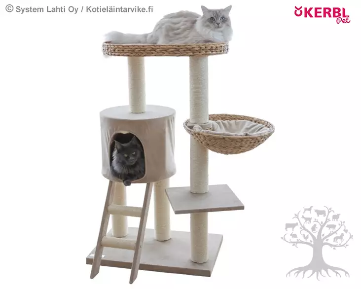 Kerbl Dolomit kattenboom XL - Grijs online kopen