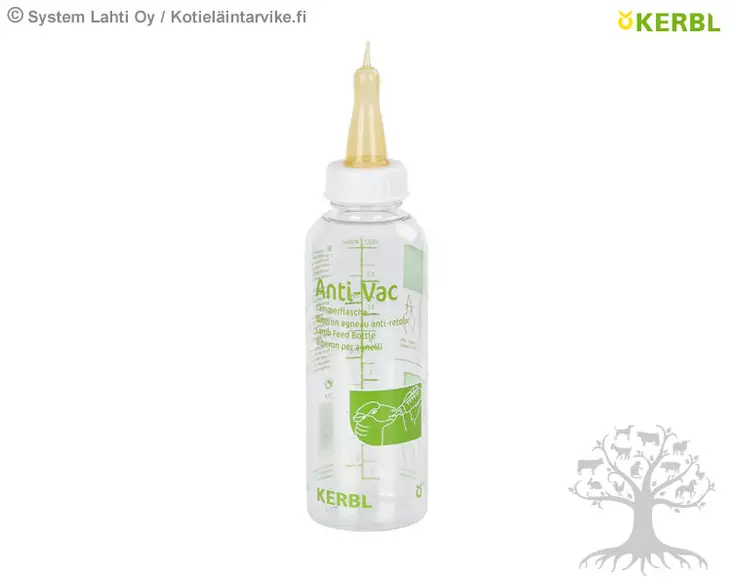 Kerbl Milk Bottle Anti-Vac for Lamb 450ml - Feeding Buckets and Bottles - 278 - 1