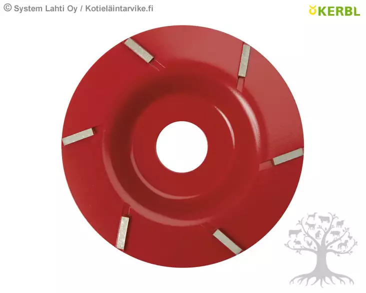 Kerbl Vuolulaikka P6, Ø105mm - Hioma-, vuolu- ja viimeistelylaikat - 16358 - 1