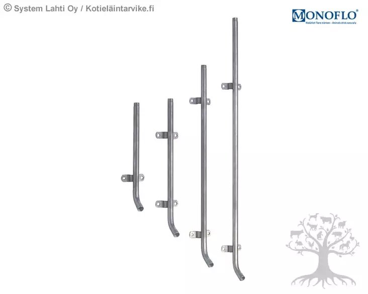 Monoflo Water Pipe with Brackets - Water pipes - 80138 - 1
