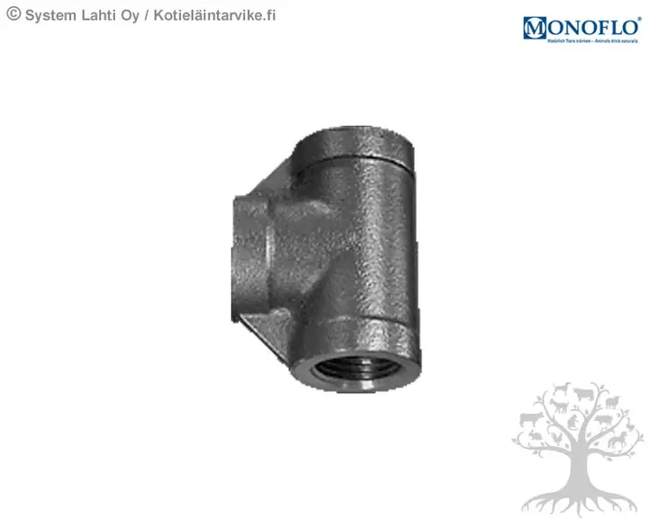 Monoflo Tee 90°, 1/2" Female - Accessories for water installation - 1196-8 - 1