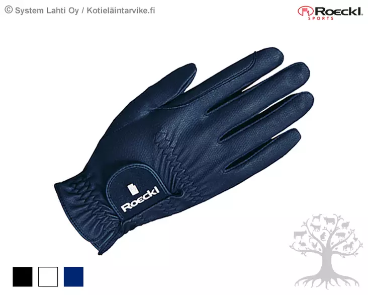 Gants d'équitation d'été Roeckl Roeck-Grip PRO - Bleu marine