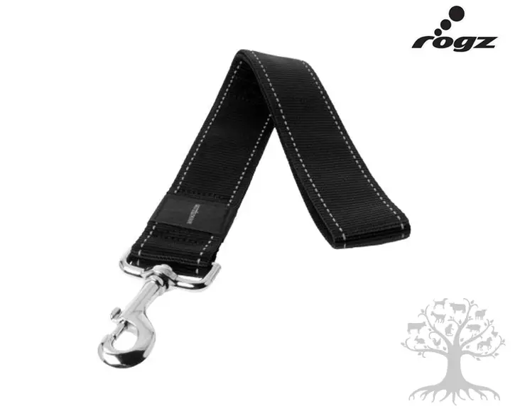 Rogz Talutin Utility 40mm, 50cm XXL Black - Koulutustalutin, Käsilenkit - 617.0708 - 1