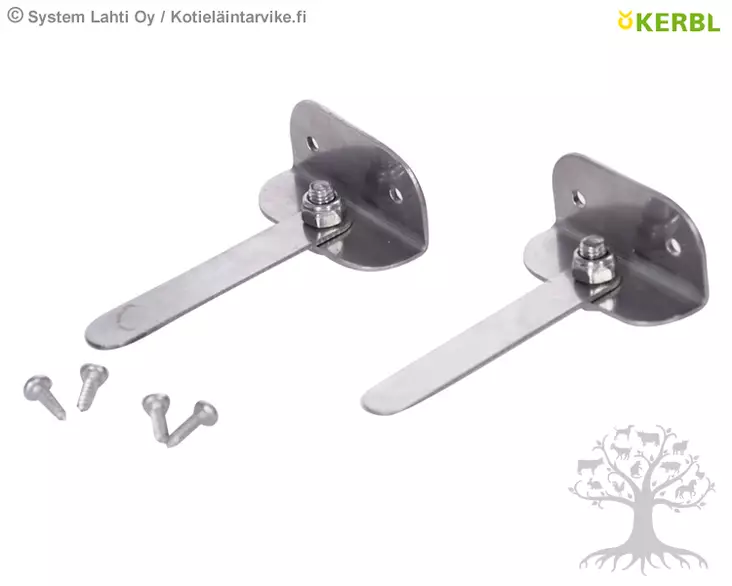 Kerbl Fodder Rack HayBox Closure Set for Net Frame Opening - Hay Racks - 3210378 - 2