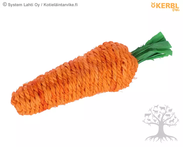 Kerbl Pet Sisal Carrot - Activation - 81838 - 1